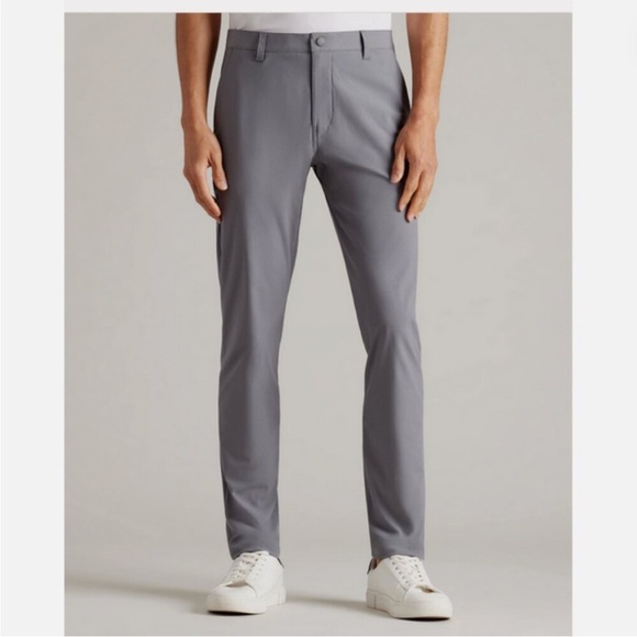 RHONE Commuter Slim Straight Leg Gray Pants‎ Size 31 - Picture 1 of 8